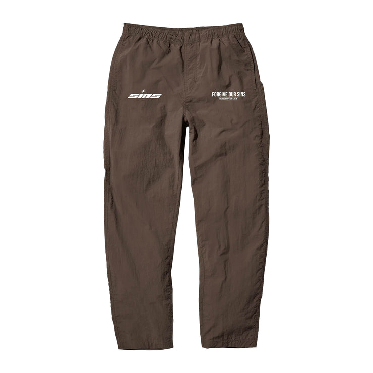 SINS Nylon Pant (Brown)